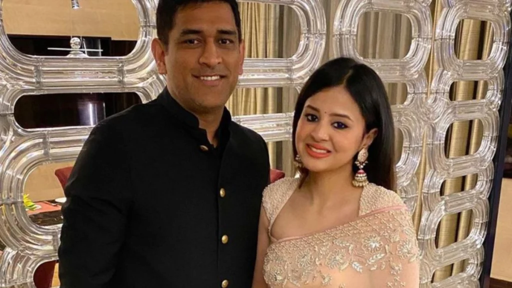 Dhoni and Sakshi, wives