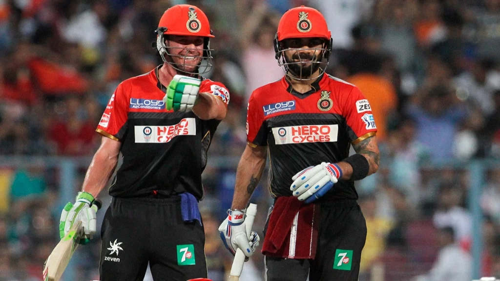 Virat Kohli and AB de Villiers IPL