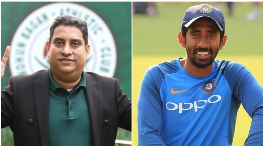 Wriddhiman Saha, Chetan Sharma