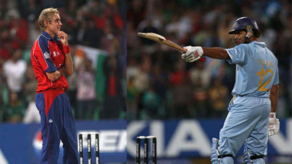 Andrew Flintoff vs Yuvraj Singh cricket