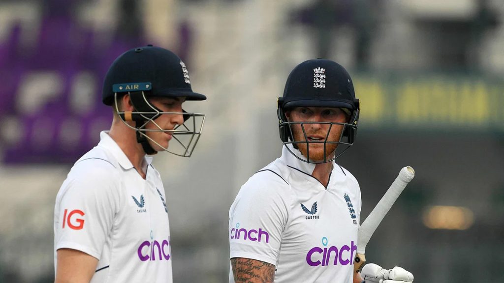 Ben Stokes and Harry Brook