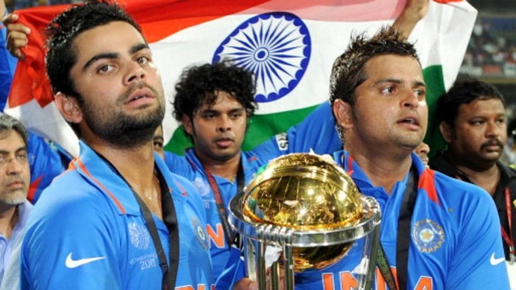 Virat Kohli Suresh Raina 2011 World Cup