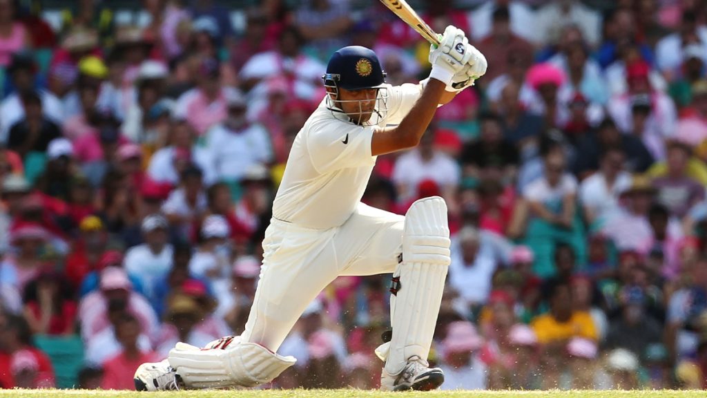 Rahul Dravid batting