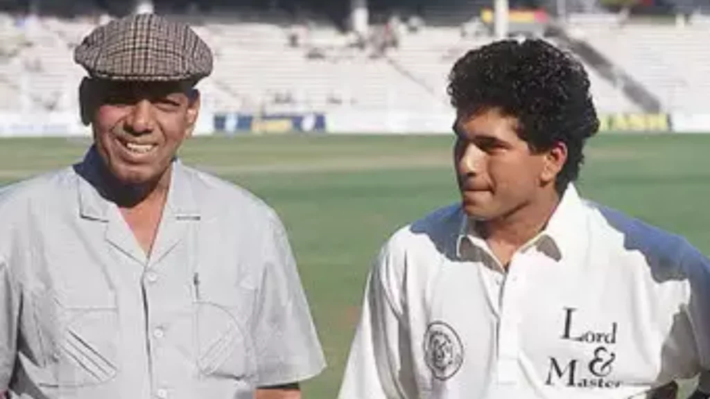 Achrekar Sir and Sachin