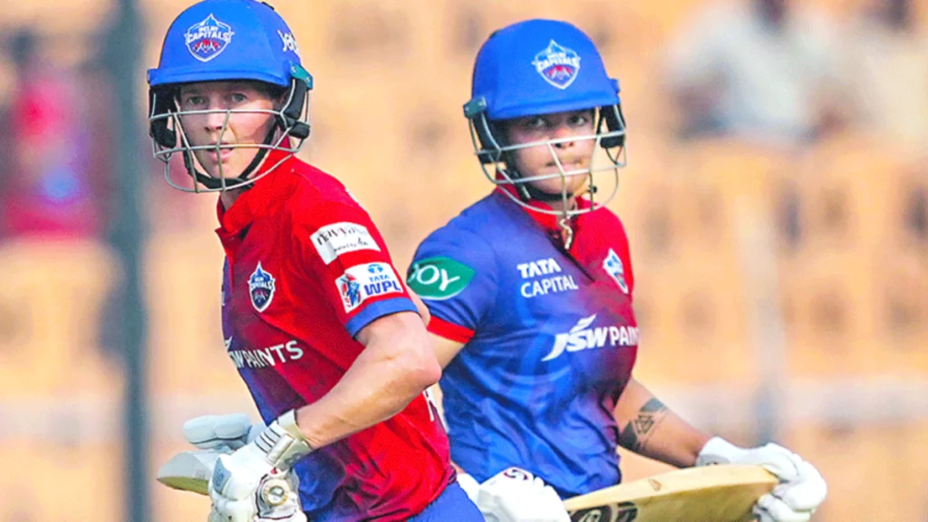 Lanning and Shafali DC vs RCB