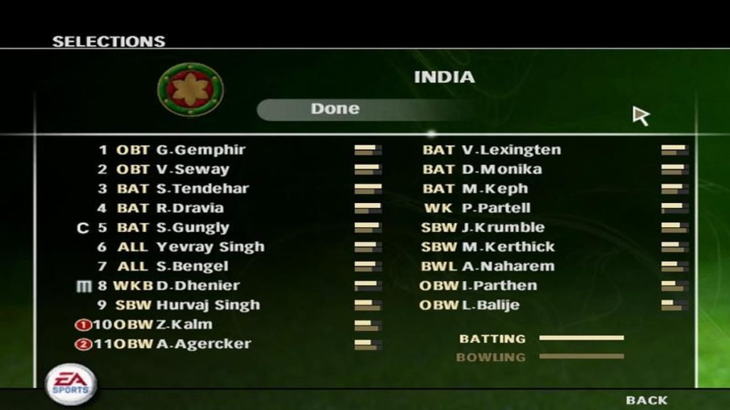 EA Cricket 07 India