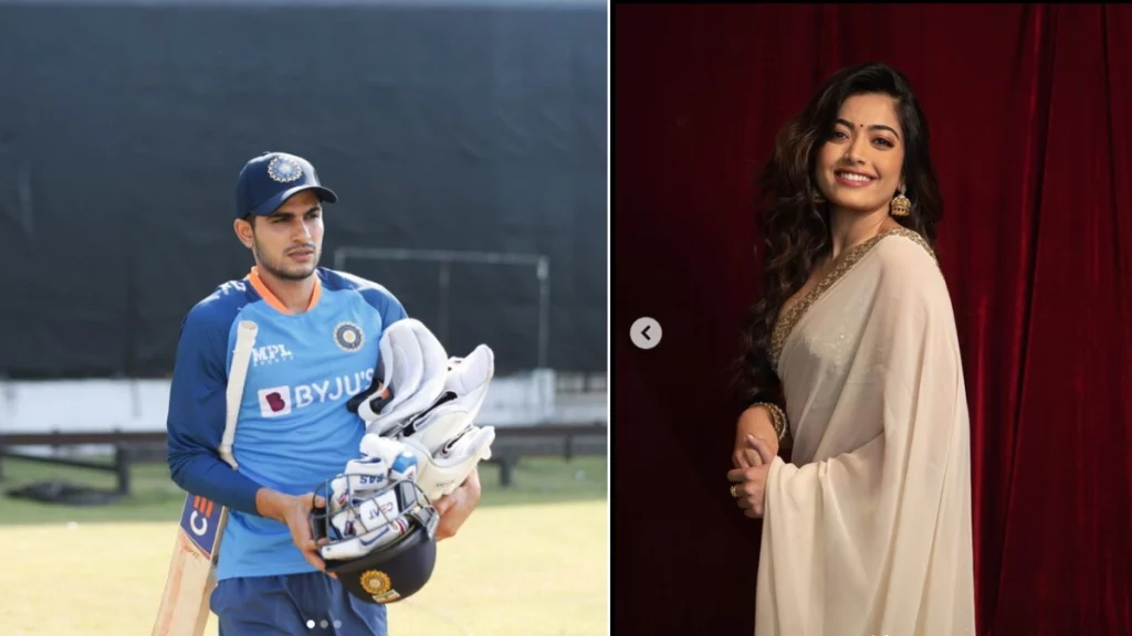 Shubman Gill Rashmika Mandanna