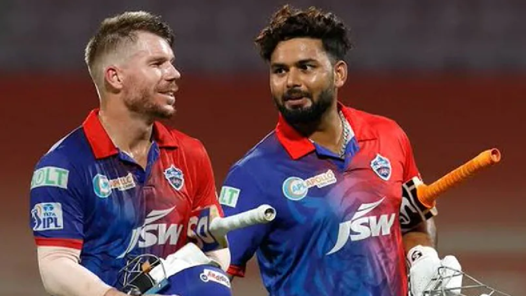 David warner and rishabh pant