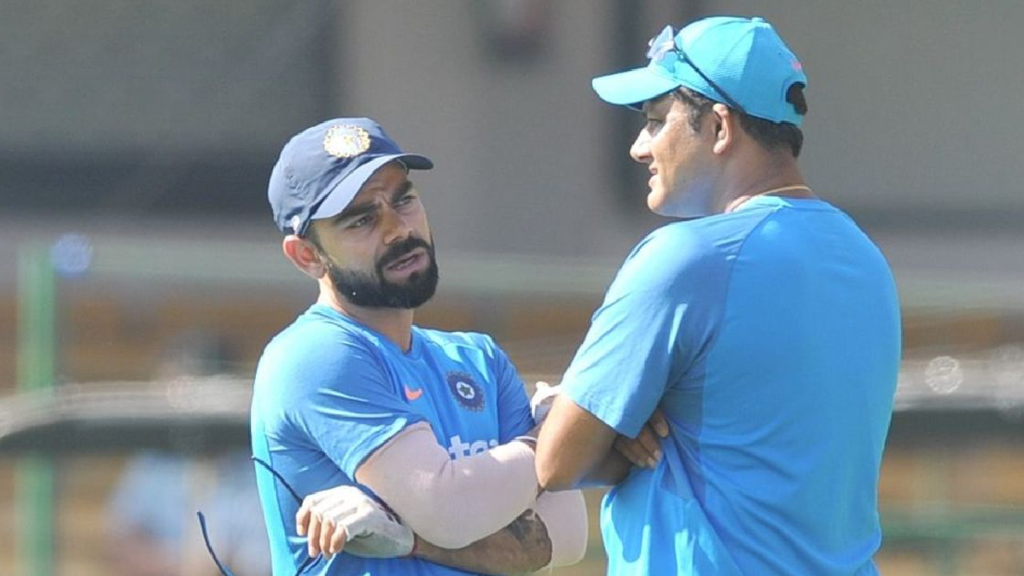 Virat Kohli Anil Kumble