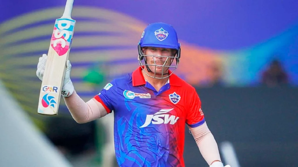 David Warner Delhi Capitals