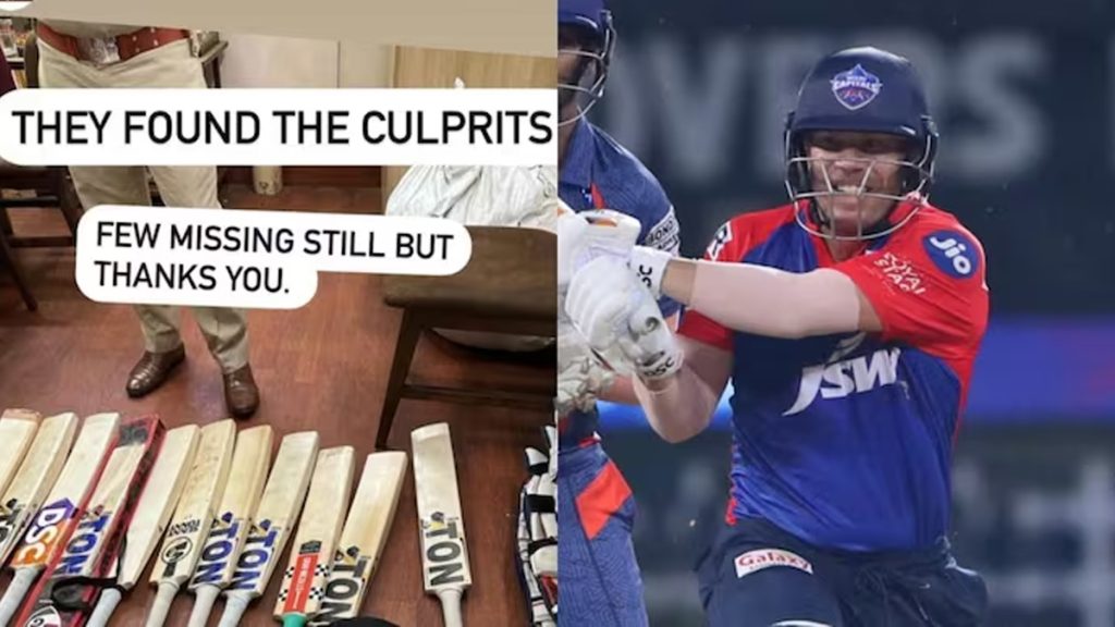 David WArner Stolen Kits