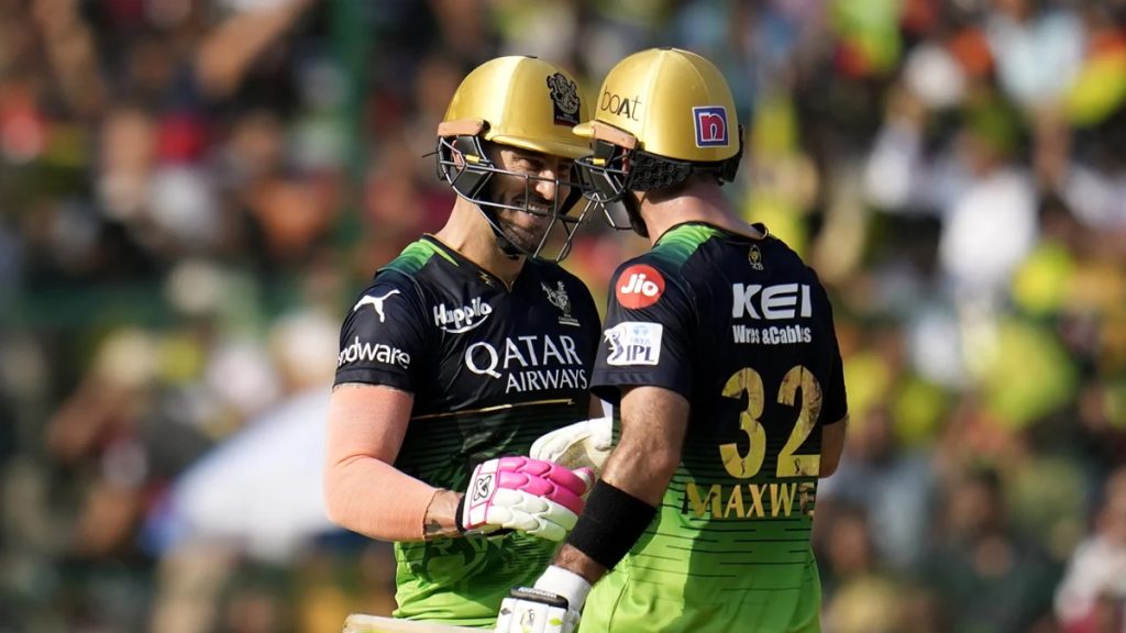 Faf du plessis Glenn maxwell