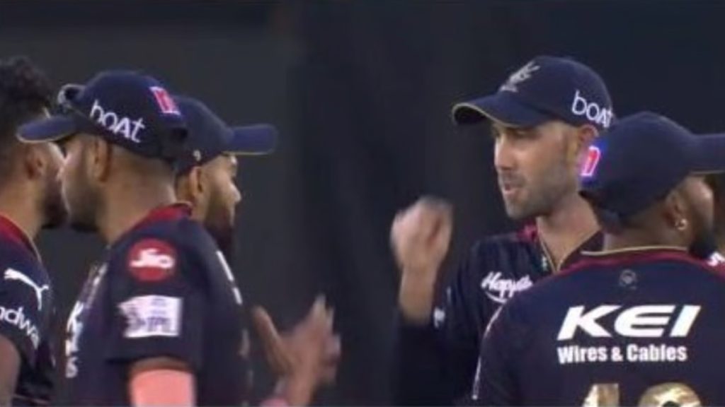 Virat Kohli Glenn Maxwell Stone Paper Scissors