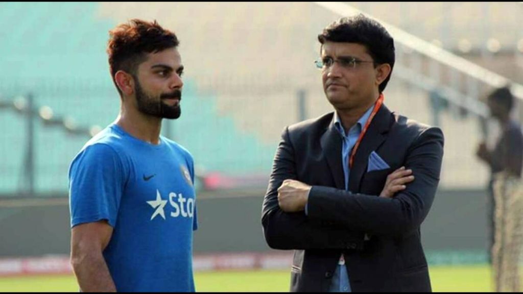 Virat Kohli Saurav Ganguly