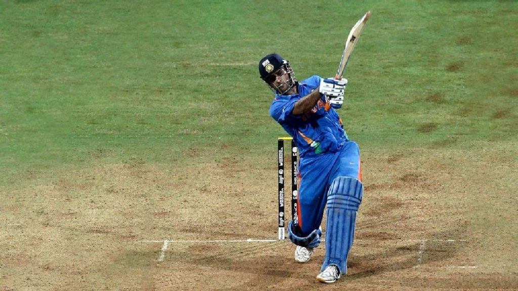 Dhoni 2011 wc winning six