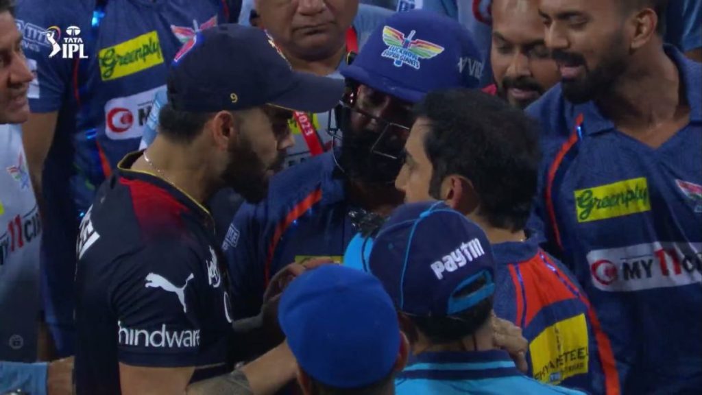 Virat Kohli Gautam Gambhir Fight