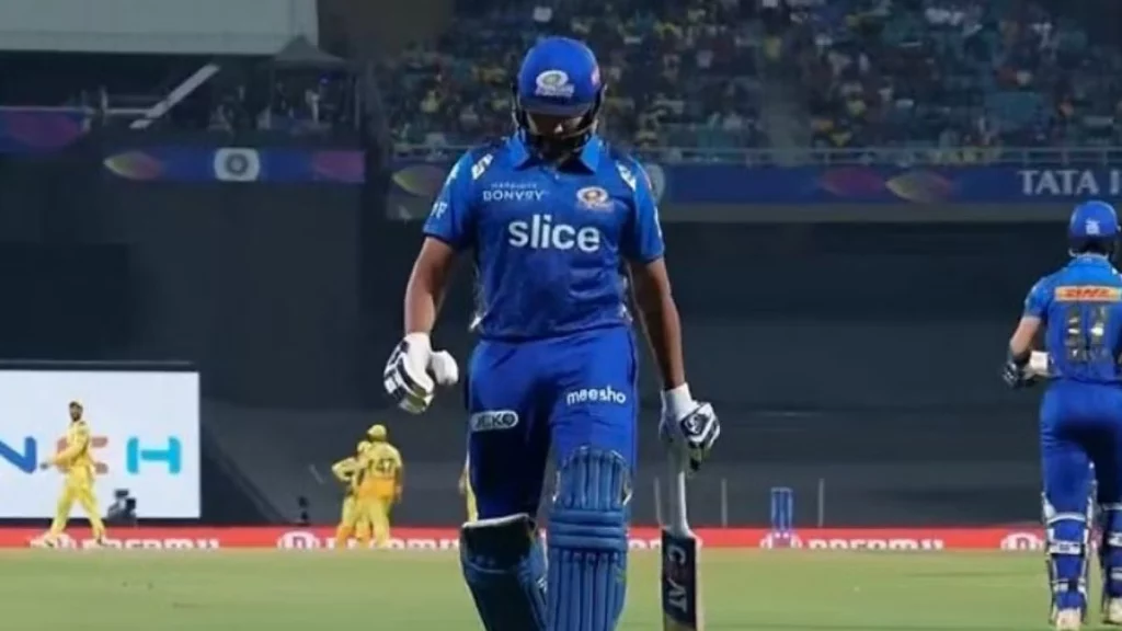 Rohit Sharma Duck