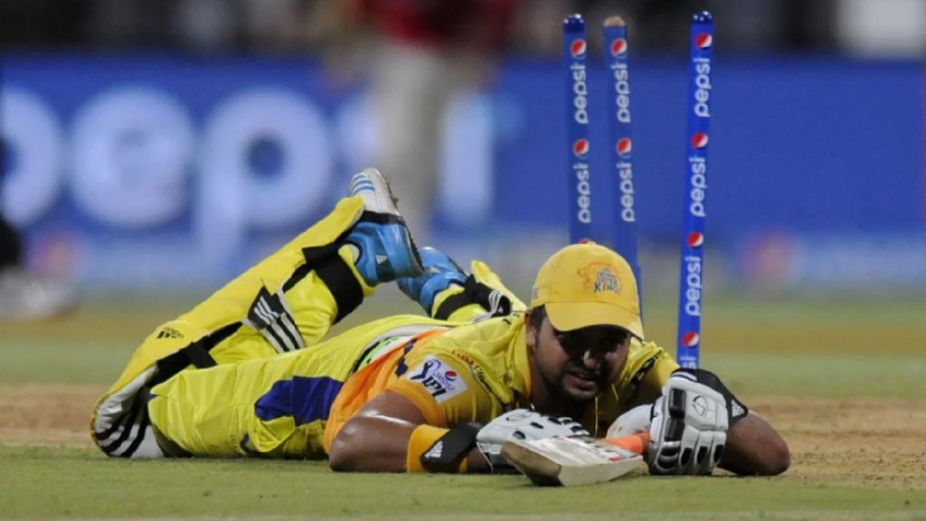 Suresh Raina runout