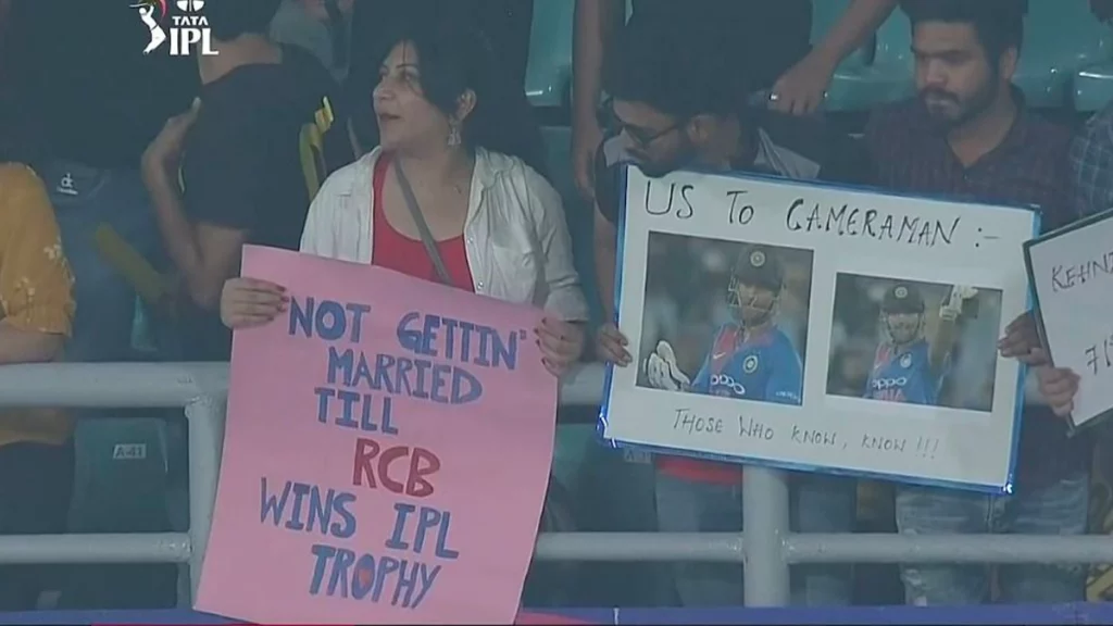 RCB fan girl IPL