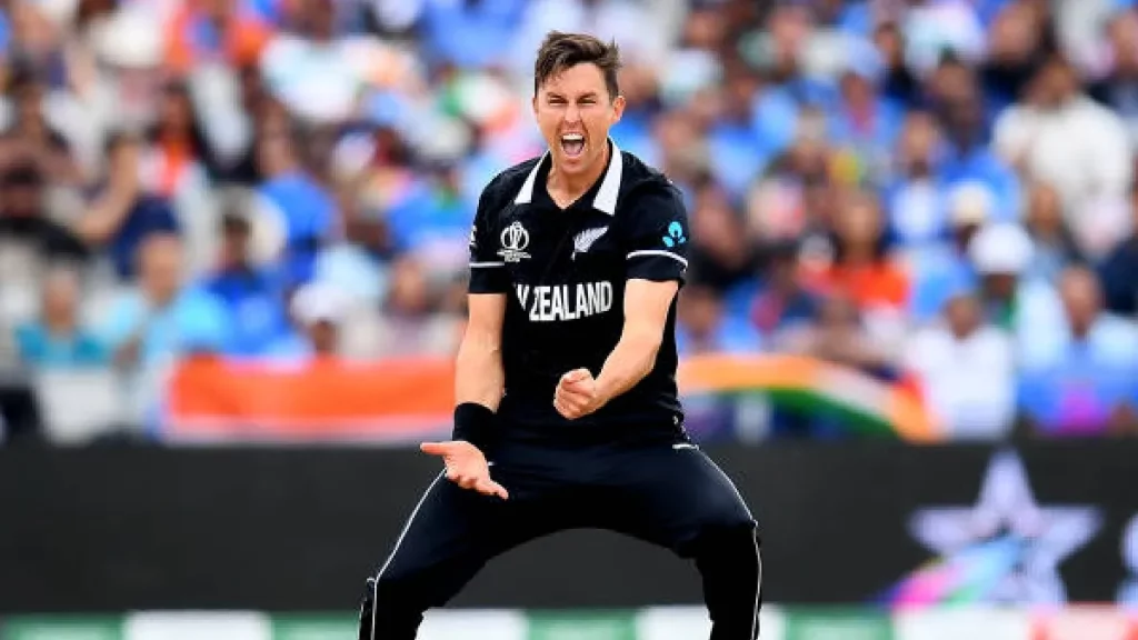 Trent Boult Celebration