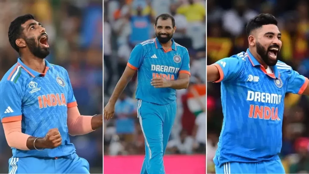 Shami, Siraj, Bumrah