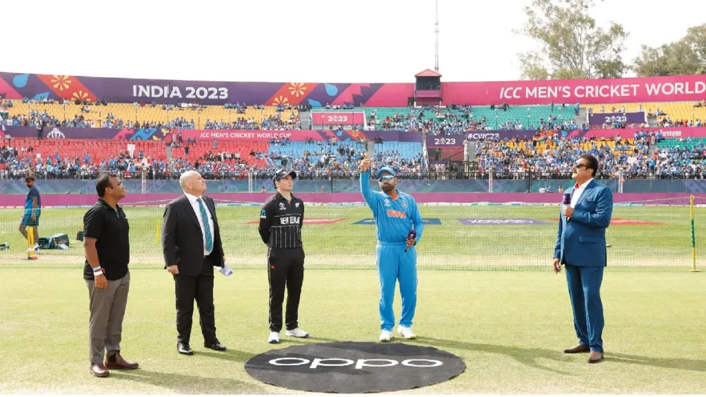 Rohit Sharma IND VS NZ Toss