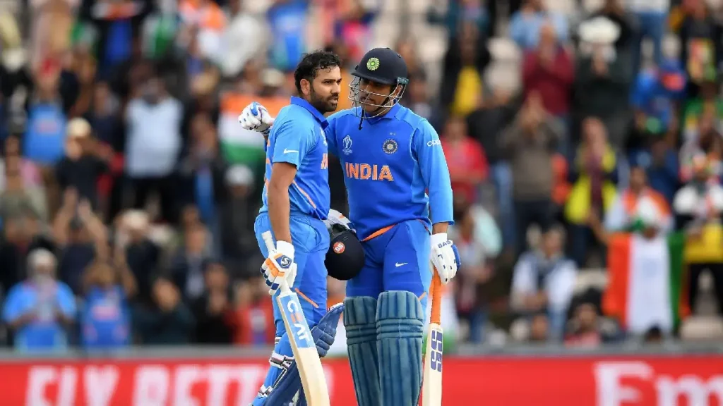 Rohit ans Ms Dhoni