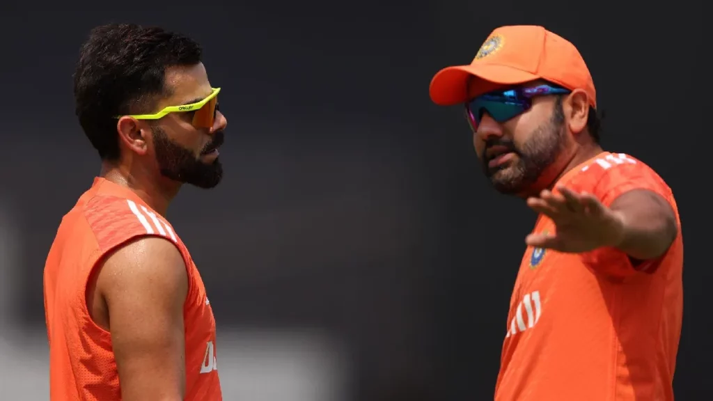 Virat Kohli and Rohit Sharma