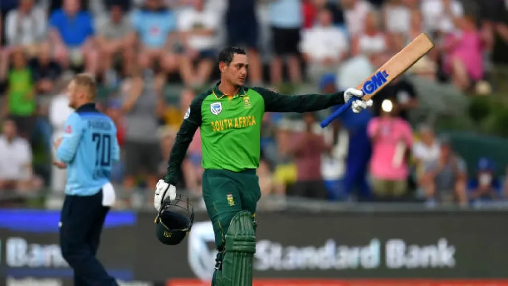 Quinton de Kock Celebration