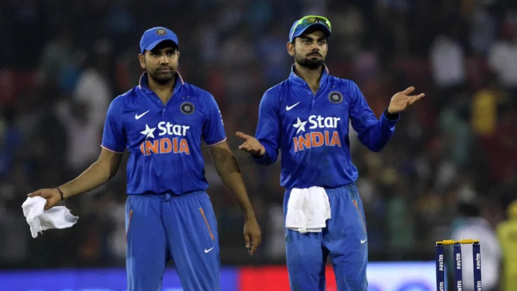 Virat and Rohit 