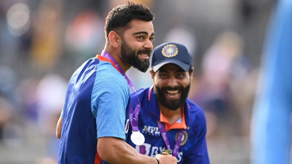 Virat Kohli and Ravindra Jadeja