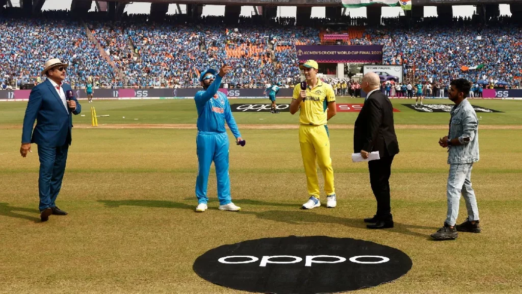 Rohit Sharma 2023 world cup toss