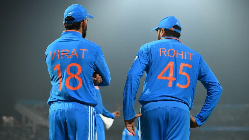 Virat Kohli and Rohit Sharma Indian Player