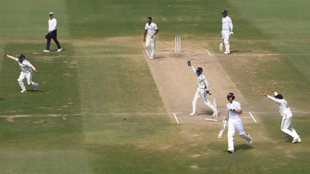 Shreyas Iyer run out Ben Stokes