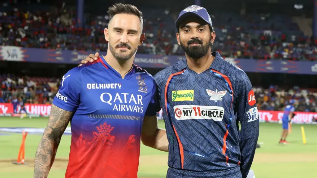 KL Rahul and Faf du Plessis