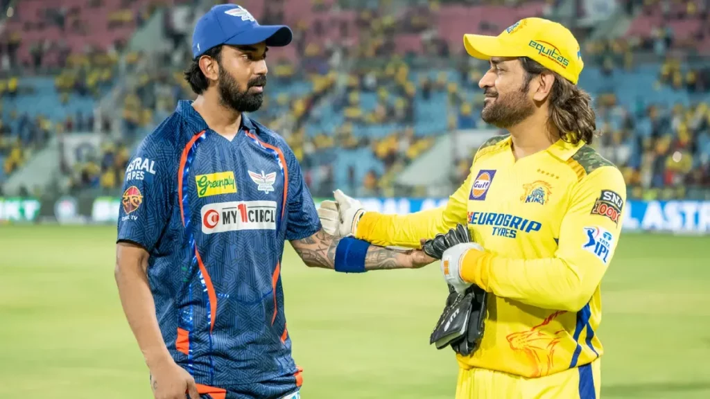 MS Dhoni and KL Rahul