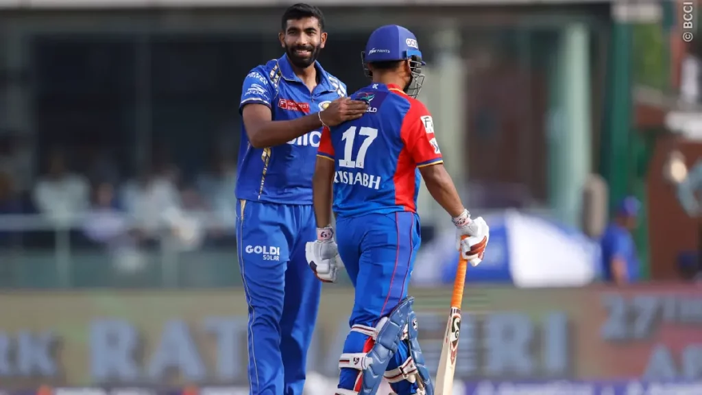 Jasprit Bumrah and Rishabh Pant