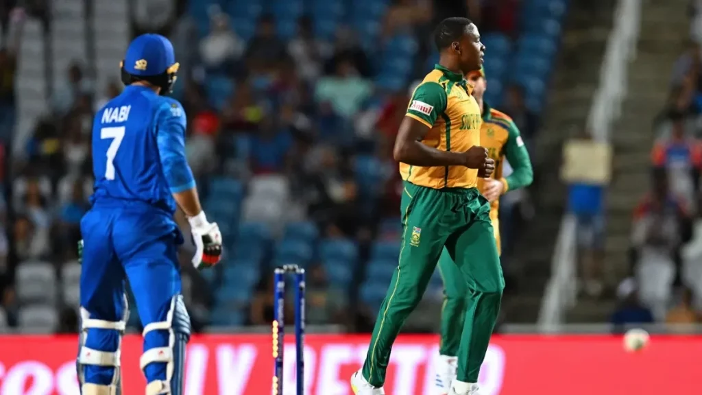 Kagiso Rabada out Afghanistan player nabi